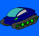 Dibujo Nave tanque pintado por mhtktllx