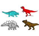 Dibujo Dinosaurios de tierra pintado por ITYYUYIYI