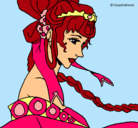 Dibujo Princesa china pintado por jessssssssss