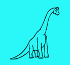 Dibujo Braquiosaurio pintado por yaiza6yvxdf