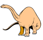 Dibujo Braquiosaurio II pintado por BEJIIIIII