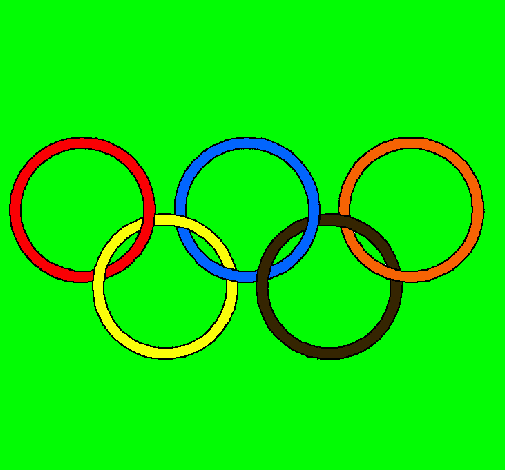 Dibujo De Anillas De Los Juegos Olimpícos Pintado Por Nenito En El Día 13 03 11 A 4769