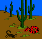 Dibujo Desierto pintado por lourdesjr