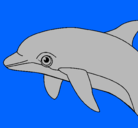 Dibujo Delfín pintado por olgaisla