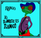 Dibujo Rango pintado por bart