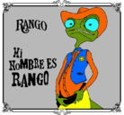 Dibujo Rango pintado por FERCHA