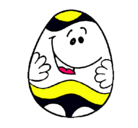 Dibujo Huevo de pascua feliz pintado por KILLPANTHER