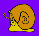 Dibujo Caracol  pintado por BREN