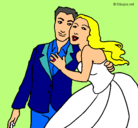Dibujo Marido y mujer pintado por avatar