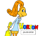 Dibujo Horton - Sally O'Maley pintado por amorcitos