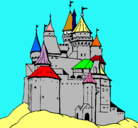 Dibujo Castillo medieval pintado por robert23