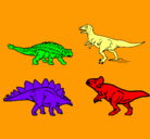Dibujo Dinosaurios de tierra pintado por RUBEN44444
