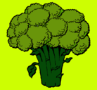 Dibujo Brócoli pintado por gggggggggggg