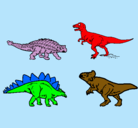 Dibujo Dinosaurios de tierra pintado por 789460