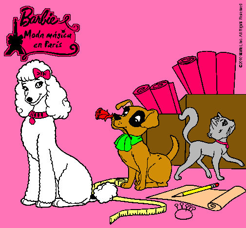 Dibujo La mascota de Barbie pintado por Ultralili2