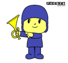 Dibujo Pocoyó pintado por pocoyo12