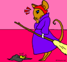 Dibujo La ratita presumida 2 pintado por Dafnne
