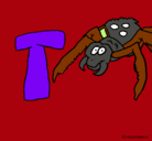 Dibujo Tarántula pintado por ssdnheu