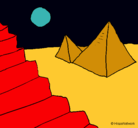 Dibujo Pirámides pintado por RUBEN999
