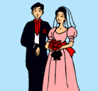 Dibujo Marido y mujer III pintado por almenrad