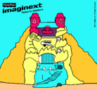 Dibujo Imaginext 12 pintado por BAMIE