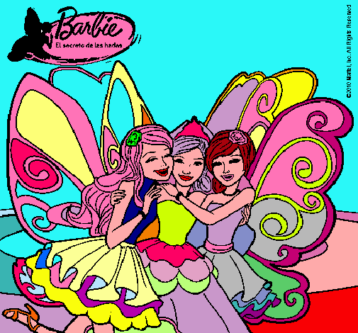 Barbie y sus amigas en hadas