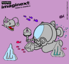 Dibujo Imaginext 2 pintado por mamosa