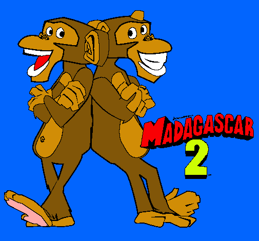 Madagascar 2 Manson y Phil 2