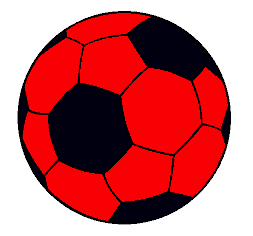 Dibujo de Pelota de fútbol II pintado por Rojos en  el día  11-03-11 a las 22:48:22. Imprime, pinta o colorea tus propios dibujos!