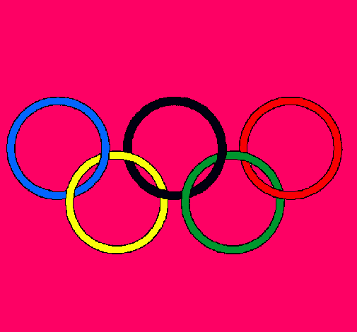 Dibujo Anillas de los juegos olimpícos pintado por kkatyy