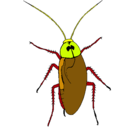 Dibujo Cucaracha grande pintado por cesarito