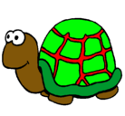 Dibujo Tortuga pintado por tortuga