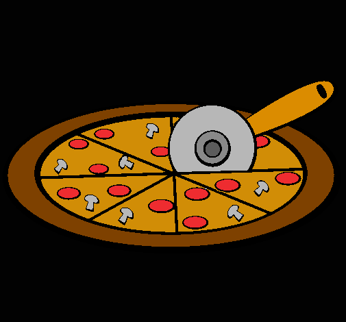 Dibujo Pizza pintado por Nagoritaah