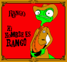 Dibujo Rango pintado por sherif