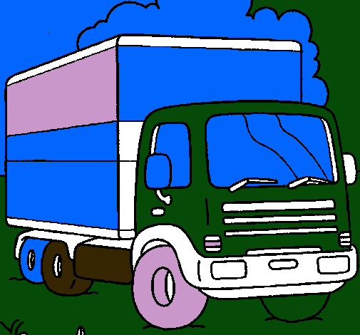Dibujo Camión pintado por samy2008