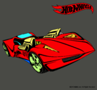 Dibujo Hot Wheels 4 pintado por ferrari