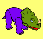 Dibujo Triceratops II pintado por josearmando