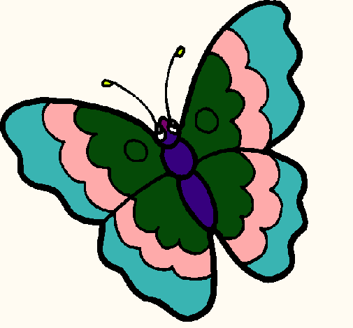 Dibujo Mariposa pintado por emicaqui