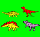 Dibujo Dinosaurios de tierra pintado por fernandoe