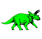 Dibujo Triceratops pintado por BHBHHBHJ
