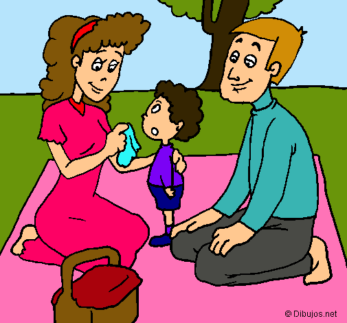 Dibujo De picnic pintado por popcap