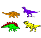 Dibujo Dinosaurios de tierra pintado por Samuel2004