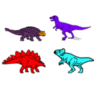 Dibujo Dinosaurios de tierra pintado por naco2005