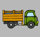 Dibujo Camioneta pintado por carrito