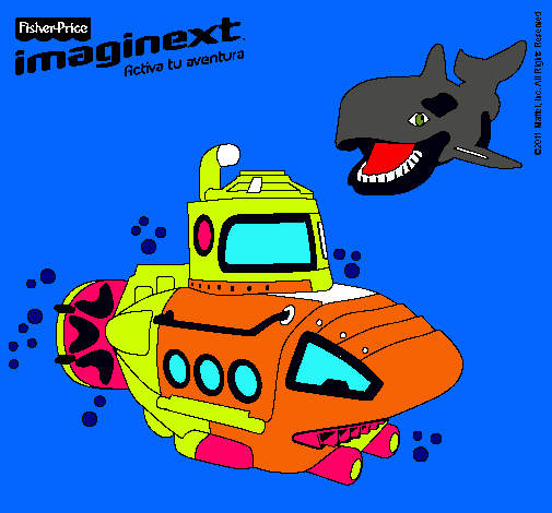 Dibujo Imaginext 3 pintado por july_