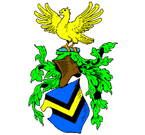 Escudo de armas y aguila 