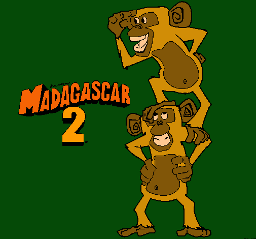 Madagascar 2 Manson y Phil