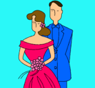 Dibujo Marido y mujer II pintado por yarely