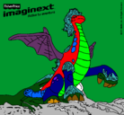 Dibujo Imaginext 9 pintado por jghfrth