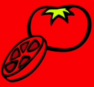 Dibujo Tomate pintado por mayleen